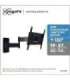 Vogels Wall mount MA2040-A1 Full motion 19-40 " Maximum weight (capacity) 15 kg Black