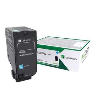 Lexmark Lexmark High Capacity Cyan Return Programme 84C2HC0 Toner Cartridge Lexmark Cyan