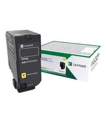 Lexmark Genuine High Capacity Yellow Return Programme 84C2HY0 Toner Cartridge Lexmark Yellow