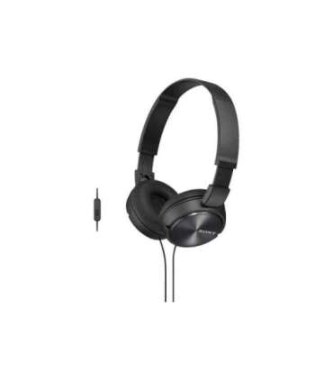 Sony Foldable Headphones MDR-ZX310 Wired On-Ear Black