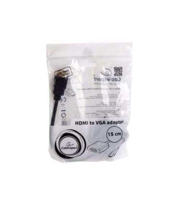 Cablexpert HDMI to VGA and audio adapter cable