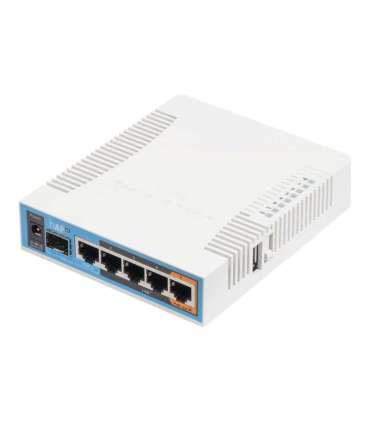 MikroTik RB962UiGS-5HacT2HnT hAP ac 802.11ac 2.4/5.0 1300 Mbit/s 10/100/1000 Mbit/s Ethernet LAN (RJ-45)