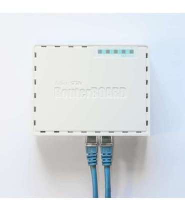 Mikrotik Wired Ethernet Router (No Wifi) RB750Gr3, hEX, Dual Core 880MHz CPU, 256MB RAM, 16 MB (MicroSD), 5xGigabit LAN,