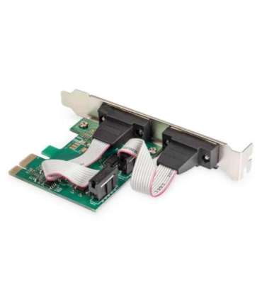 Digitus 2-Port Serial Interface Card, PCIe DS-30000-1 PCIe
