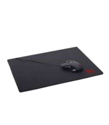 Gembird MP-GAME-M natural rubber foam + fabric Gaming mouse pad, medium Gaming mouse pad 250x350x3 mm Black