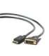 Cablexpert DisplayPort adapter cable DisplayPort DVI DP to DVI-D 1 m