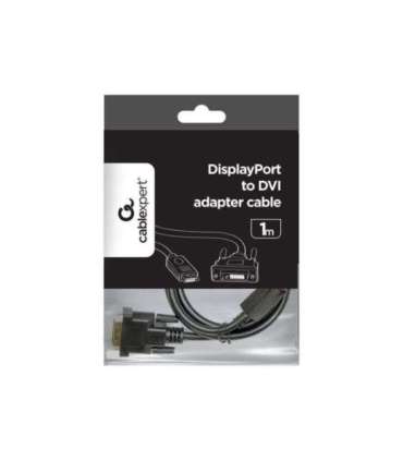 Cablexpert DisplayPort adapter cable DisplayPort DVI DP to DVI-D 1 m