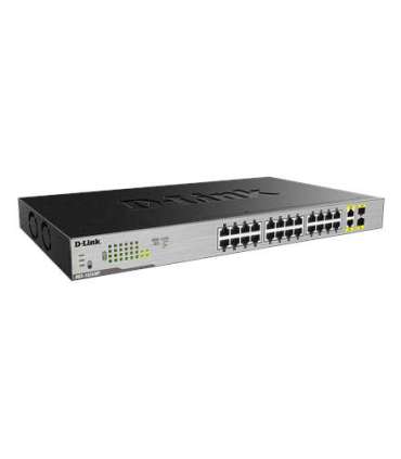 D-Link Switch DGS-1026MP Unmanaged Rack mountable Gigabit Ethernet (copper) ports quantity 24 SFP ports