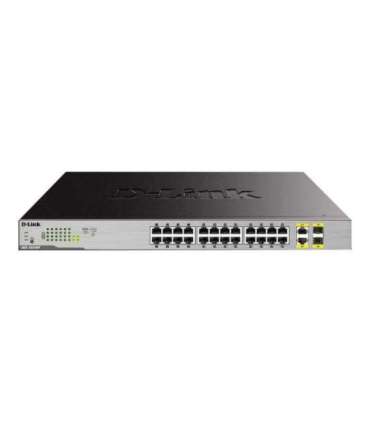 D-Link Switch DGS-1026MP Unmanaged Rack mountable Gigabit Ethernet (copper) ports quantity 24 SFP ports