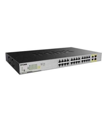 D-Link Switch DGS-1026MP Unmanaged Rack mountable Gigabit Ethernet (copper) ports quantity 24 SFP ports