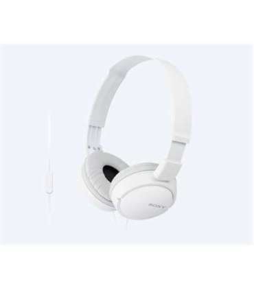 Sony MDR-ZX110APW.CE7 Wired On-Ear Microphone White