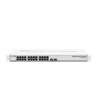 MikroTik Cloud Smart Switch CSS326-24G-2S+RM Managed L2 Rackmountable Gigabit Ethernet (copper) ports quantity