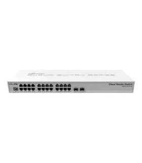 MikroTik Cloud Router Switch CRS326-24G-2S+RM Managed L3 Rackmountable Gigabit Ethernet (copper) ports quantity