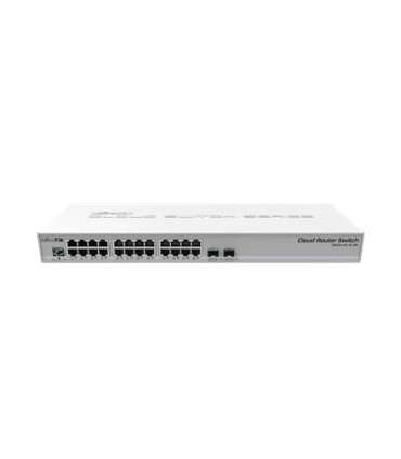 MikroTik Cloud Router Switch CRS326-24G-2S+RM Managed L3 Rackmountable Gigabit Ethernet (copper) ports quantity