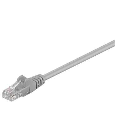 Goobay CAT 5e patch cable, U/UTP Grey