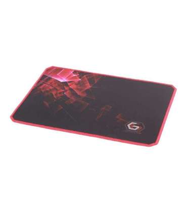 Gembird MP-GAMEPRO-L Gaming mouse pad PRO, Large Mouse pad 400 x 450 x 3 mm Black/Red