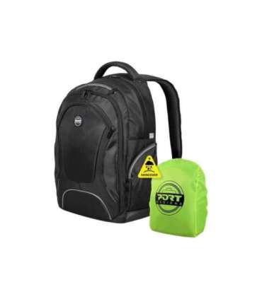 PORT DESIGNS Courchevel Fits up to size 17.3 " Backpack Black Shoulder strap