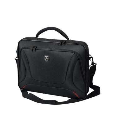 PORT DESIGNS Courchevel Fits up to size 15.6 " Messenger - Briefcase Black Shoulder strap