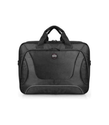 PORT DESIGNS Courchevel Fits up to size 15.6 " Messenger - Briefcase Black Shoulder strap
