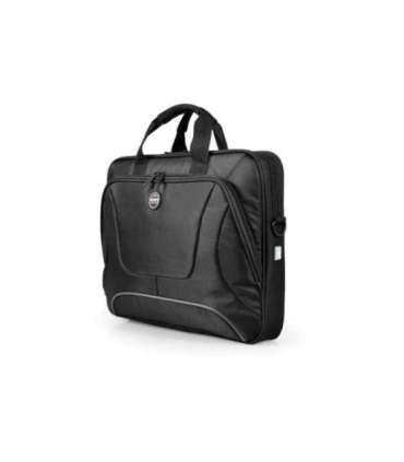 PORT DESIGNS Courchevel Fits up to size 15.6 " Messenger - Briefcase Black Shoulder strap