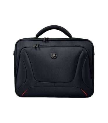 PORT DESIGNS Courchevel Fits up to size 17.3 " Messenger - Briefcase Black Shoulder strap