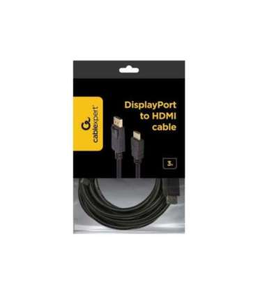 Cablexpert DP to HDMI 3 m