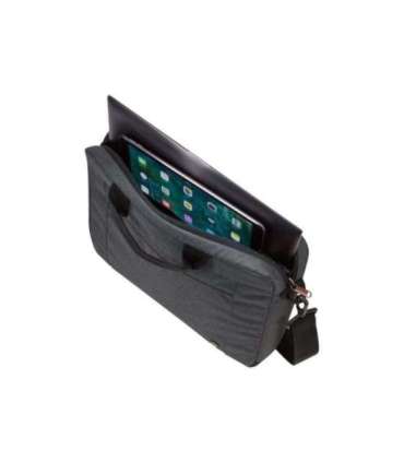 Case Logic Era Attaché Fits up to size 14 " Messenger - Briefcase Obsidian Shoulder strap