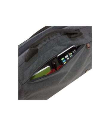 Case Logic Era Attaché Fits up to size 14 " Messenger - Briefcase Obsidian Shoulder strap