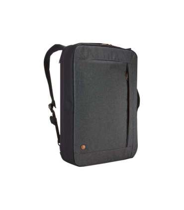 Case Logic Era Hybrid Briefcase Fits up to size 15.6 " Messenger - Briefcase/Backpack Obsidian Shoulder strap