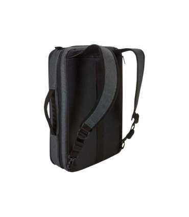 Case Logic Era Hybrid Briefcase Fits up to size 15.6 " Messenger - Briefcase/Backpack Obsidian Shoulder strap