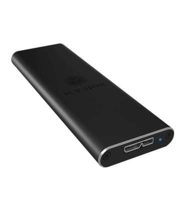 Raidsonic External USB 3.0 enclosure for M.2 SSD IB-183M2 SATA USB 3.0 Type-A Portable Hard Drive Case