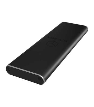 Raidsonic External USB 3.0 enclosure for M.2 SSD IB-183M2 SATA USB 3.0 Type-A Portable Hard Drive Case