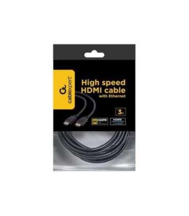 Cablexpert HDMI High speed male-male cable, 3.0 m, bulk package Cablexpert