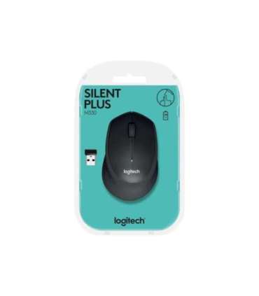 Logitech Mouse M330 Silent Plus Wireless Black
