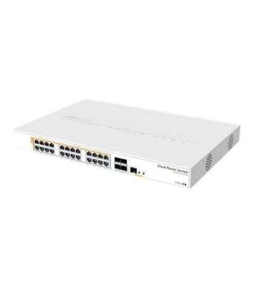 MikroTik CRS328-24P-4S+RM Gigabit Ethernet POE/POE+ router/switch Managed L3 Rackmountable Gigabit Ethernet