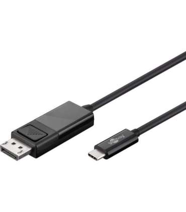 Goobay USB-C- DisplayPort adapter cable (4k 60 Hz) 79295 USB-C male DisplayPort male USB-C to DP 1.2 m