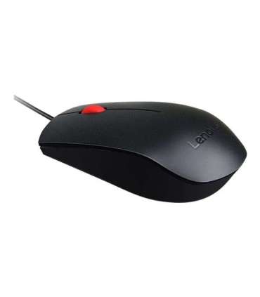 Lenovo Essential USB Wired Mouse, 1600 DPI, 1.8 m, 3 Buttons, Black Lenovo Essential USB Mouse Optical sensor |