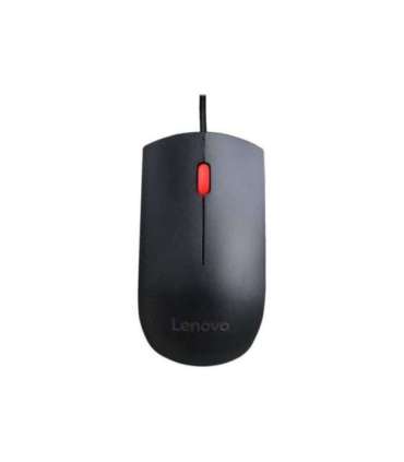 Lenovo Essential USB Wired Mouse, 1600 DPI, 1.8 m, 3 Buttons, Black Lenovo Essential USB Mouse Optical sensor |