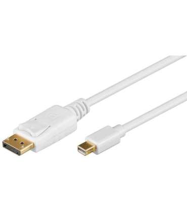 Goobay 52859 Mini DisplayPort adapter cable 1.2, gold-plated, 2m Goobay DP to mini-DP