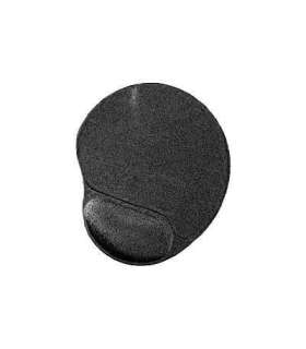 Gembird Gel mouse pad with wrist support Ergonomic mouse pad 240 x 220 x 4 mm Black