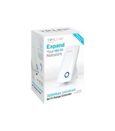 TP-LINK Extender TL-WA850RE 802.11n 2.4GHz 300 Mbit/s 10/100 Mbit/s Ethernet LAN (RJ-45) ports 1 MU-MiMO