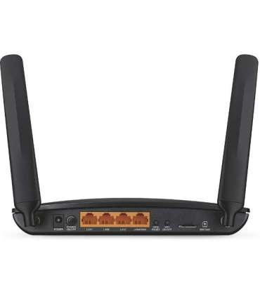 4G LTE Router Archer MR200 802.11ac 300+433 Mbit/s 10/100 Mbit/s Ethernet LAN (RJ-45) ports 3 Mesh Support