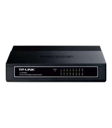TP-LINK Switch TL-SF1016D Desktop 10/100 Mbps (RJ-45) ports quantity 16 Power supply type External