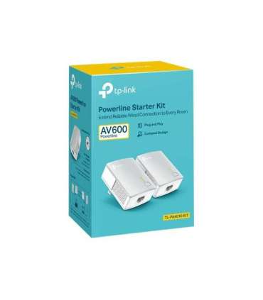 TP-LINK Powerline Adapters Kit TL-PA4010 KIT 10/100 Mbit/s Ethernet LAN (RJ-45) ports 1