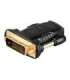 Goobay 68931 HDMI™/DVI-D adapter, gold-plated Goobay