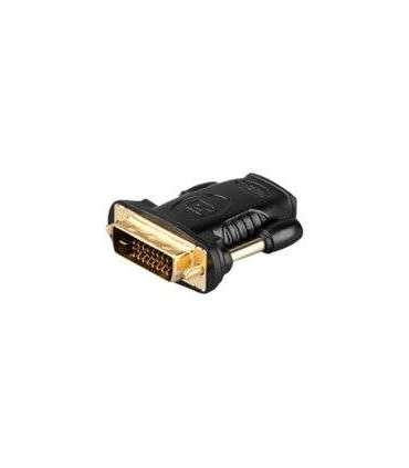 Goobay 68931 HDMI™/DVI-D adapter, gold-plated Goobay