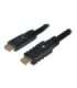 Logilink, CHA0020, 20m, Active, HDMI cable, type A male, - HDMI type A male, black. Logilink HDMI to HDMI 20 m
