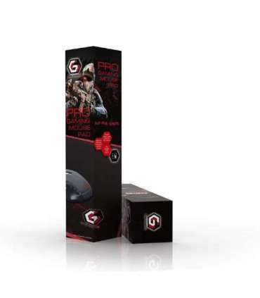 Gembird Gaming mouse pad PRO, extra large Black/Red