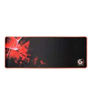 Gembird Gaming mouse pad PRO, extra large Black/Red