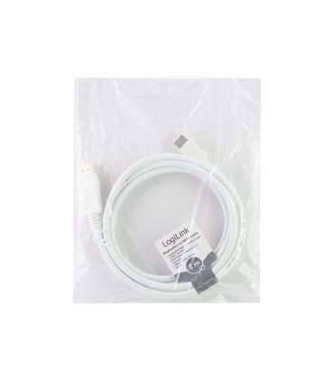 Logilink Cable DisplayPort to HDMI CV0055 DP to HDMI 2 m